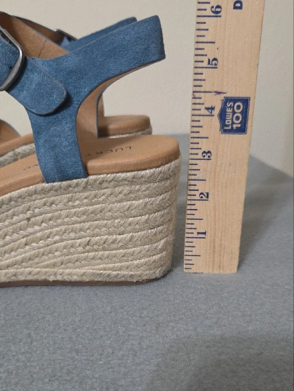 Lucky Brand Light Blue Leather 3